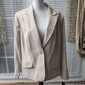 Anne Klein Beige Blazer